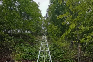 4x5 hill side lift track